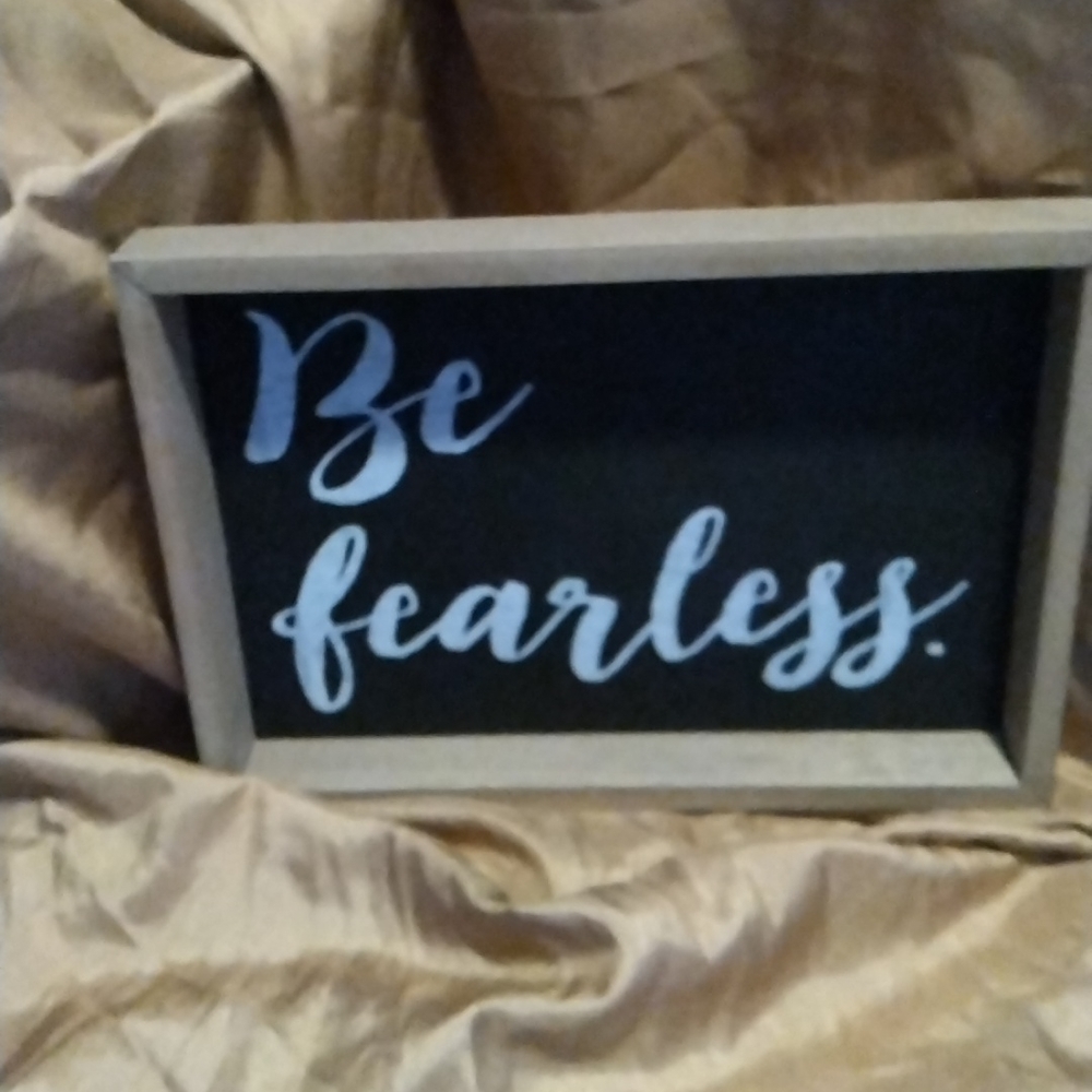 A wall decor from hobby lobby